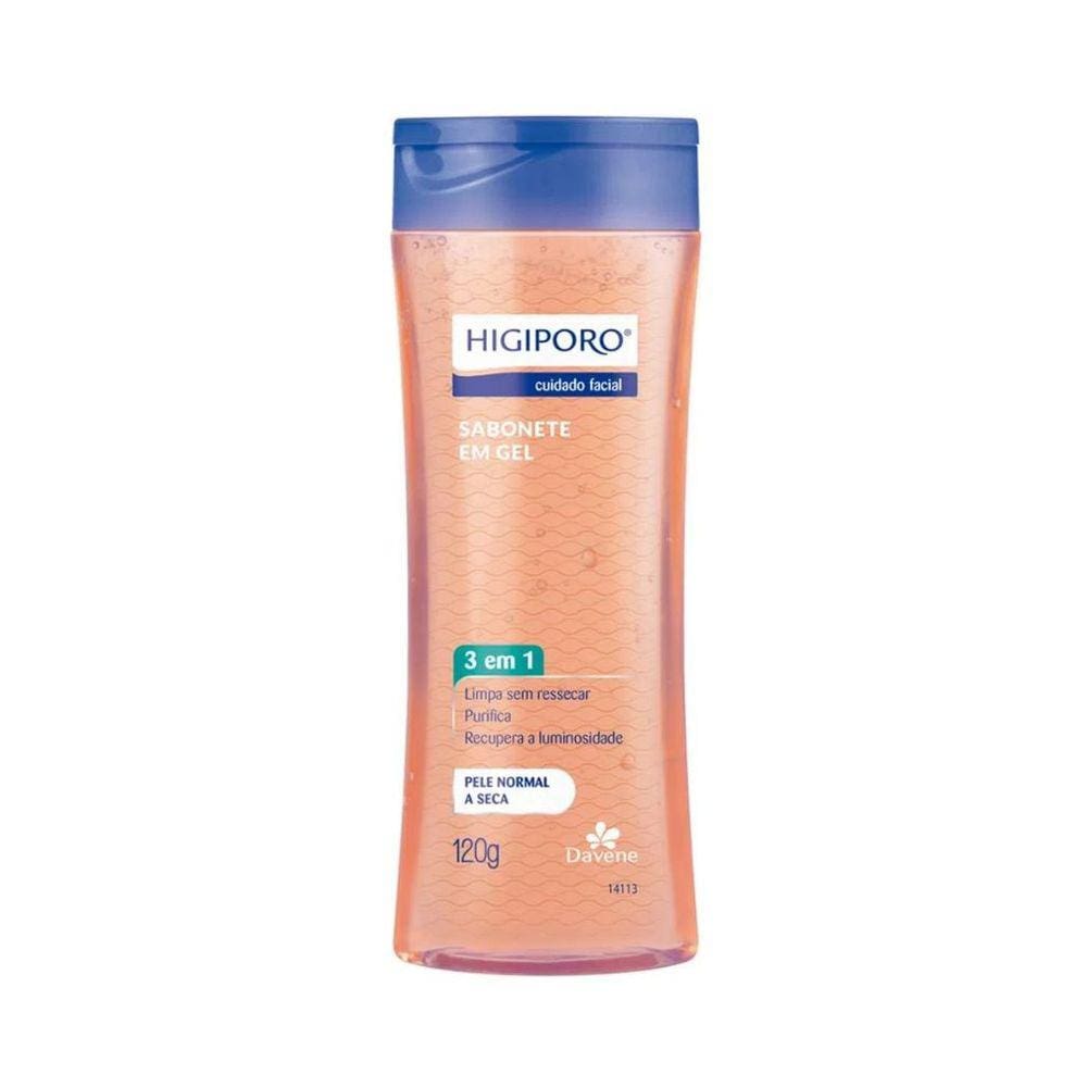 Sabonete Higiporo Gel Pele normal a seca 120ml Davene