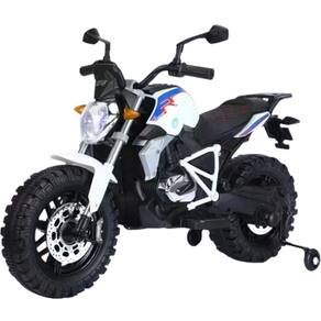 Mini Moto Elétrica Infantil Motorizado 12V Brinquedo Criança Polícia Touring