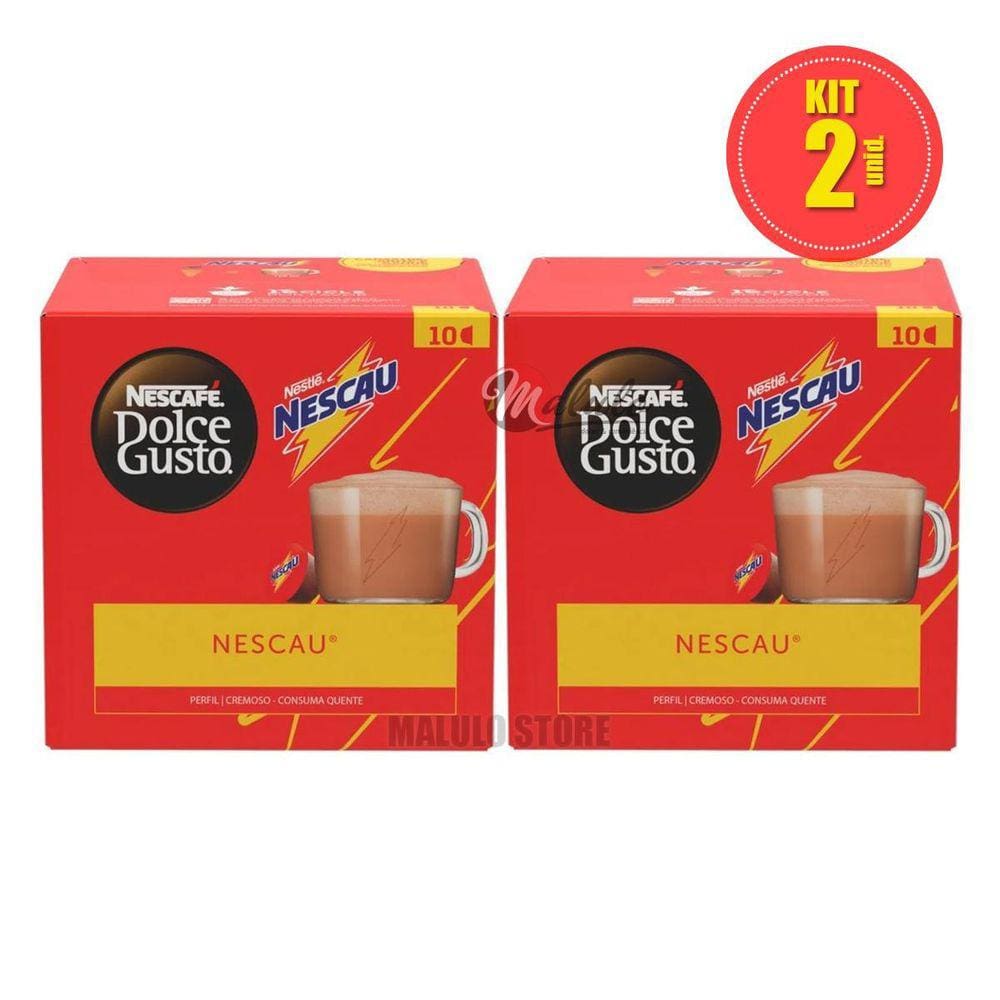 Cápsulas Dolce Gusto Nescau Kit 2 Caixas