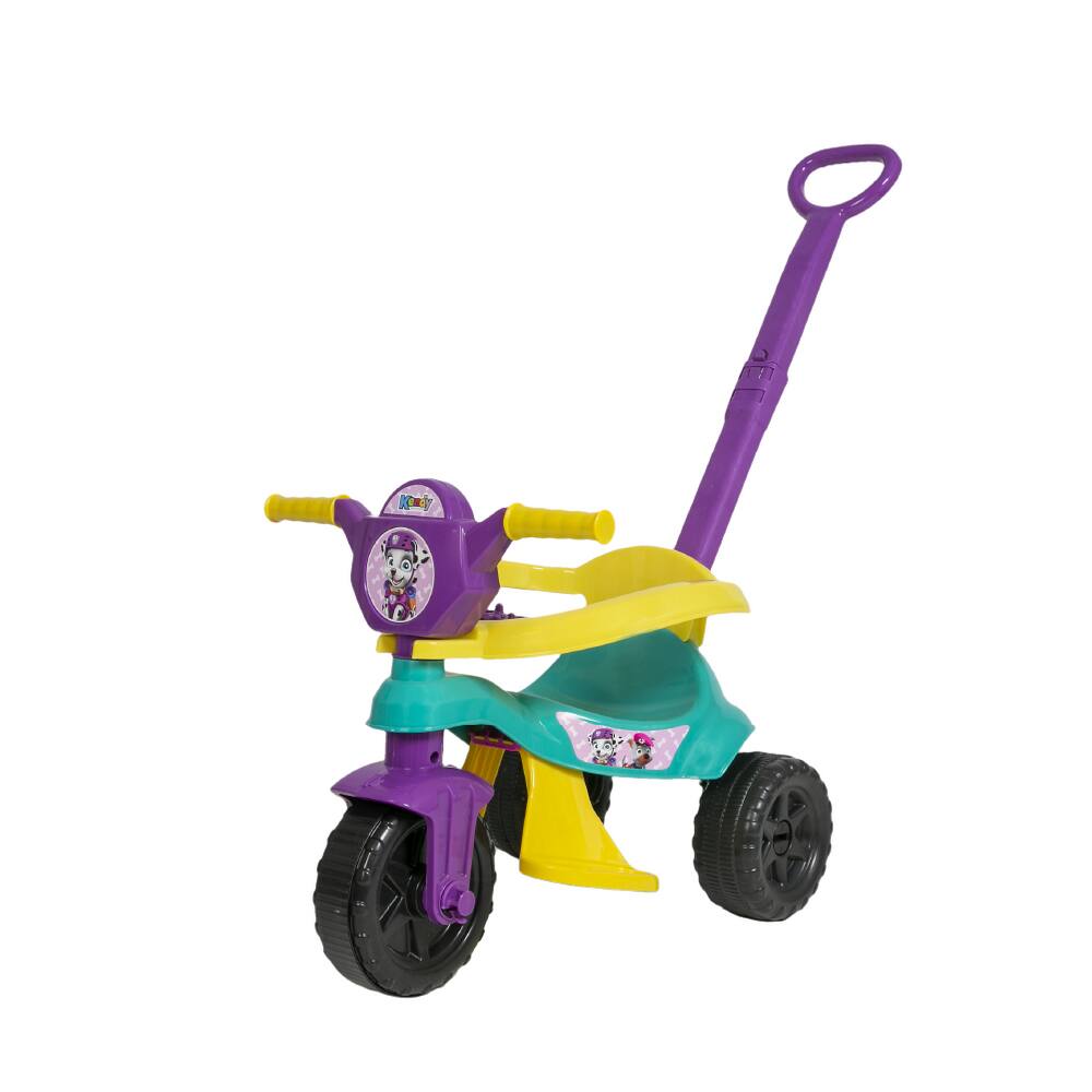 Triciclo Infantil Velotrol Unicórnio Com Empurrador Menina