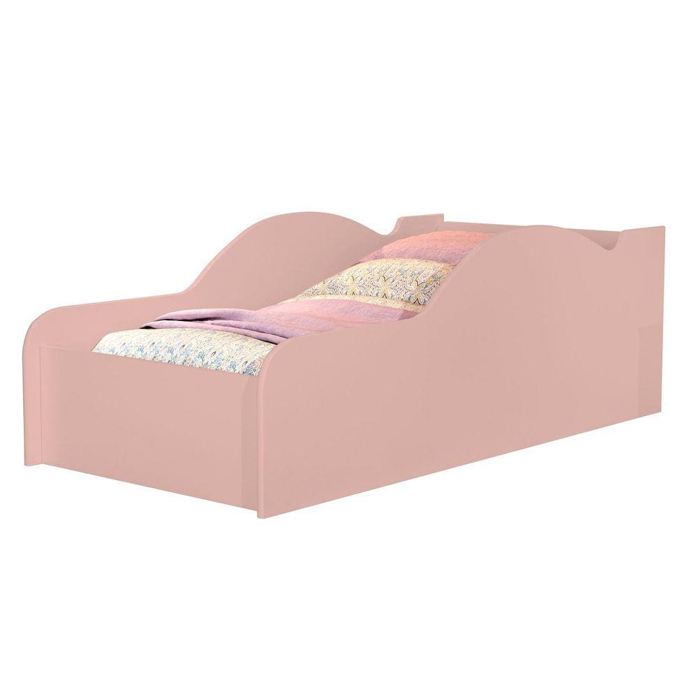Mini Cama Carro Rose Quarto Menina