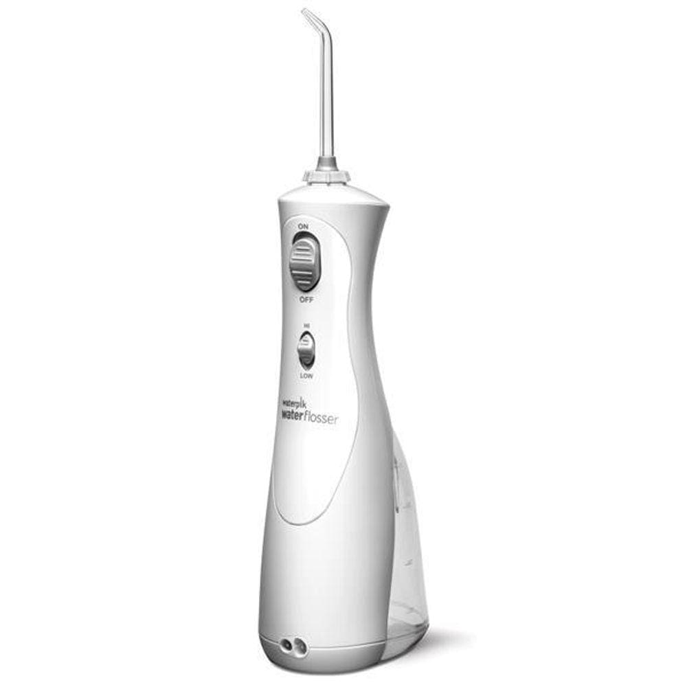 Irrigador Oral Waterpik WP450B Portátil Bivolt Branco e Azul