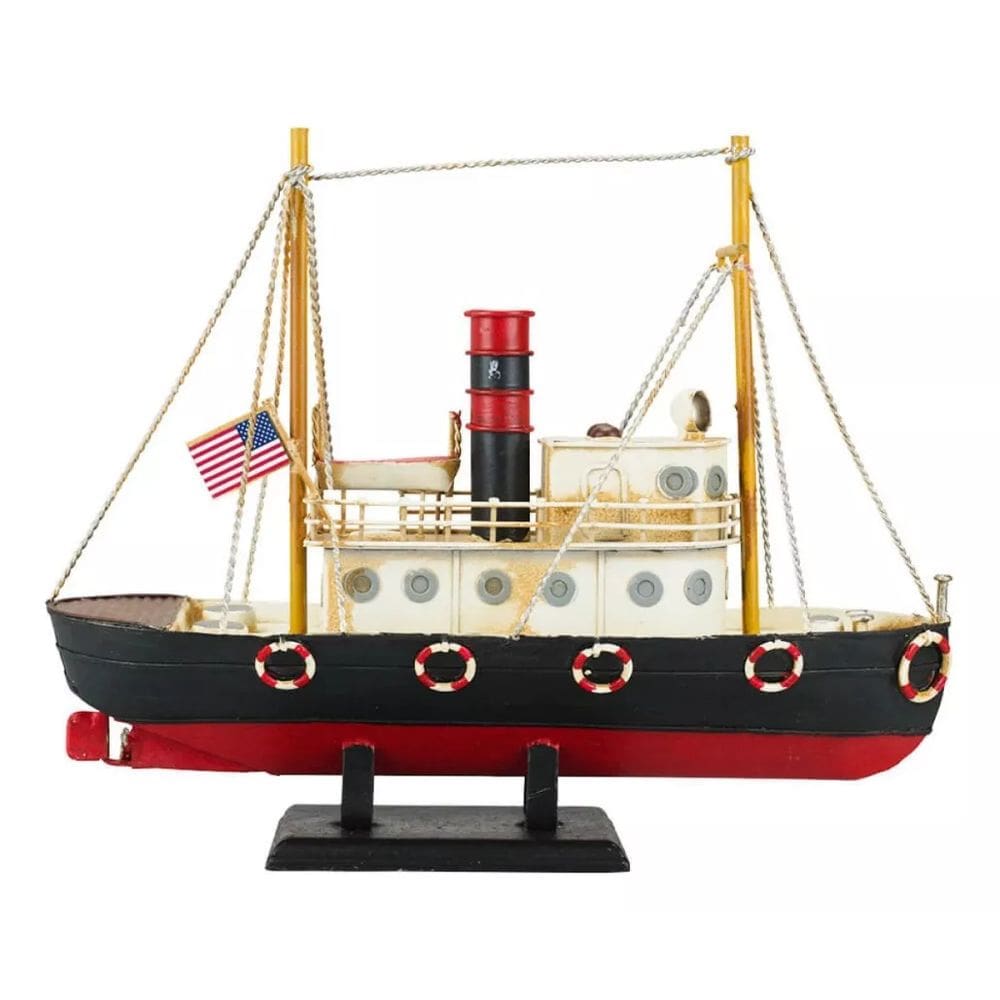 Navio 26x31x8.5cm Estilo Retrô - Vintage