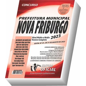 Apostila Prefeitura de Nova Friburgo - RJ - Nível Médio e Médio Técnico - Parte Comum aos Cargos