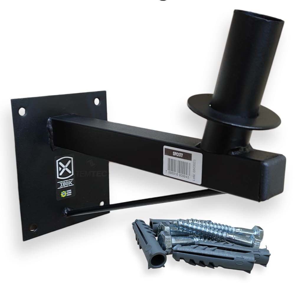 Suporte Caixa De Som Alto Falante Copo Aço 25Kg Profissional