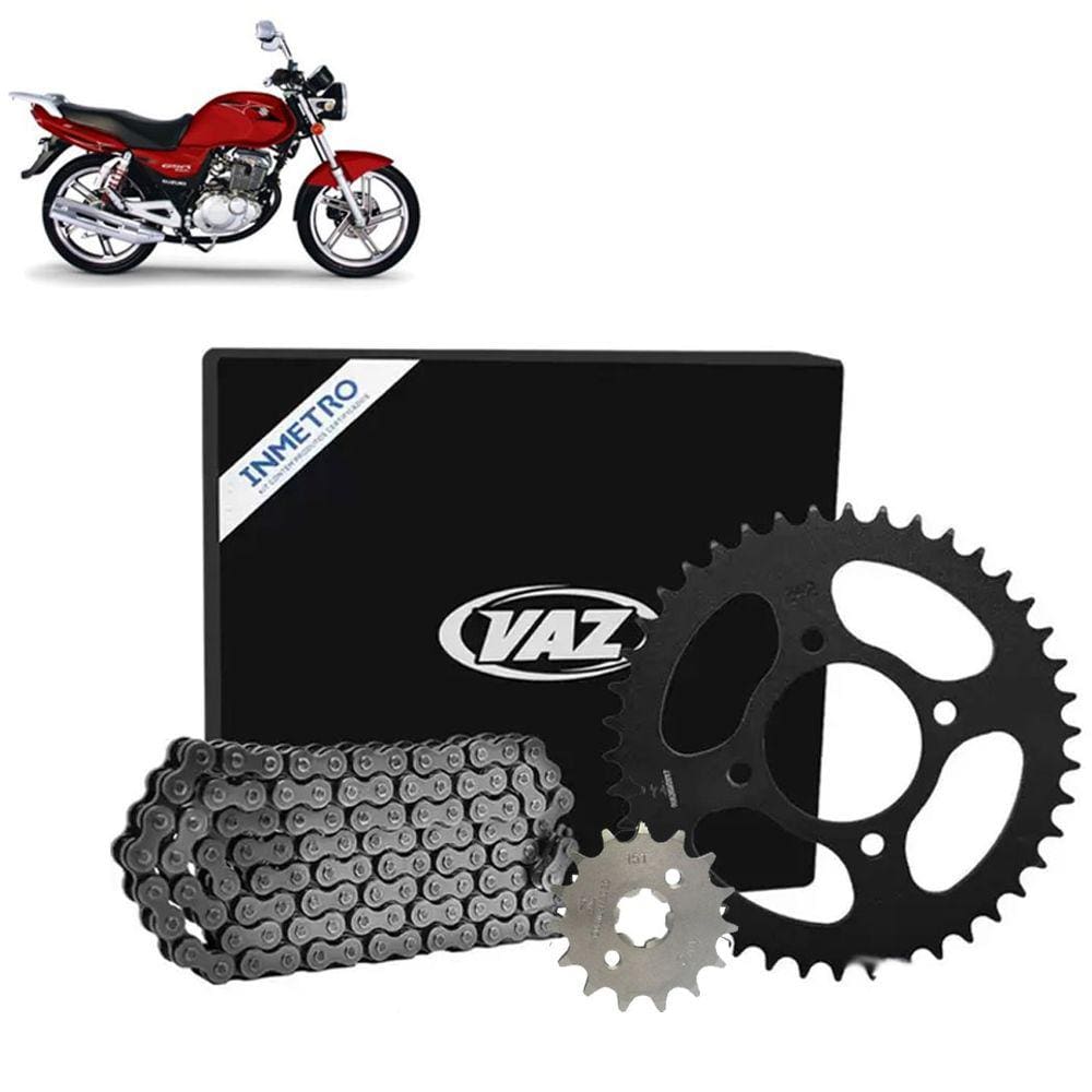 Kit Transmissão com Retentor Suzuki GSR 150i 2013+ Vaz
