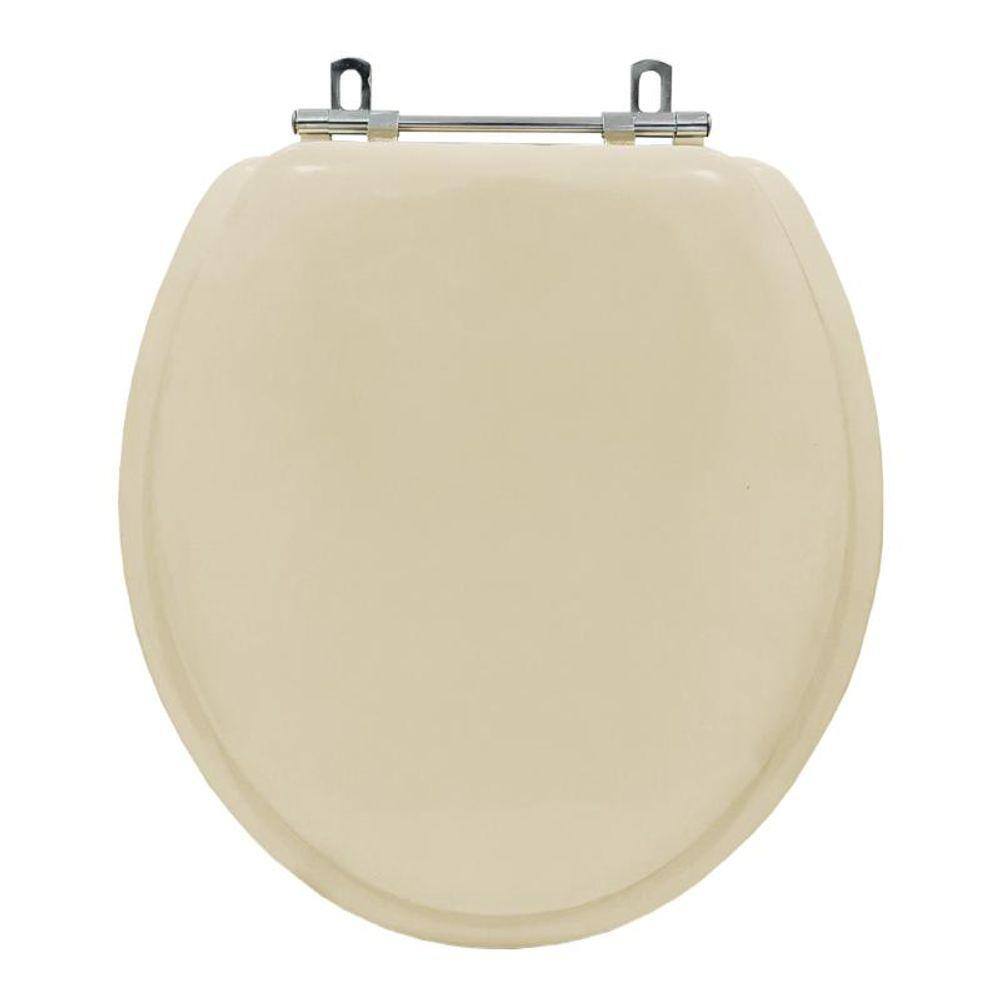 Assento Sanitário Almofadado Luxo Contemporary Marfim Hervy