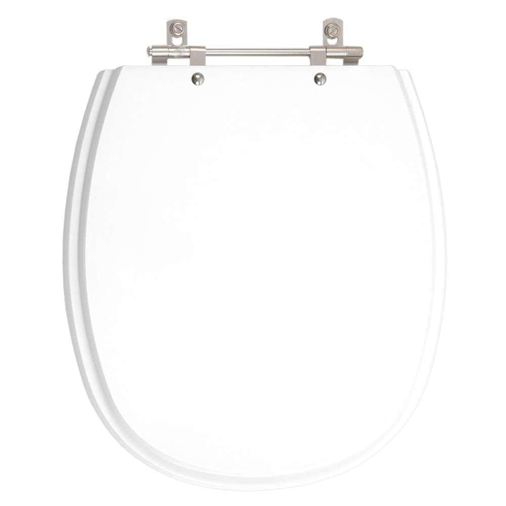 Assento Sanitario Poliester Alamo Branco para Vaso Santa Clara