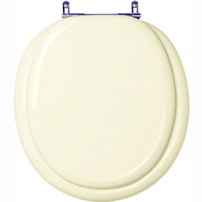 Assento Sanitario Almofadado Convencional Oval Bone (bege Claro) Para Vaso Ideal Standard