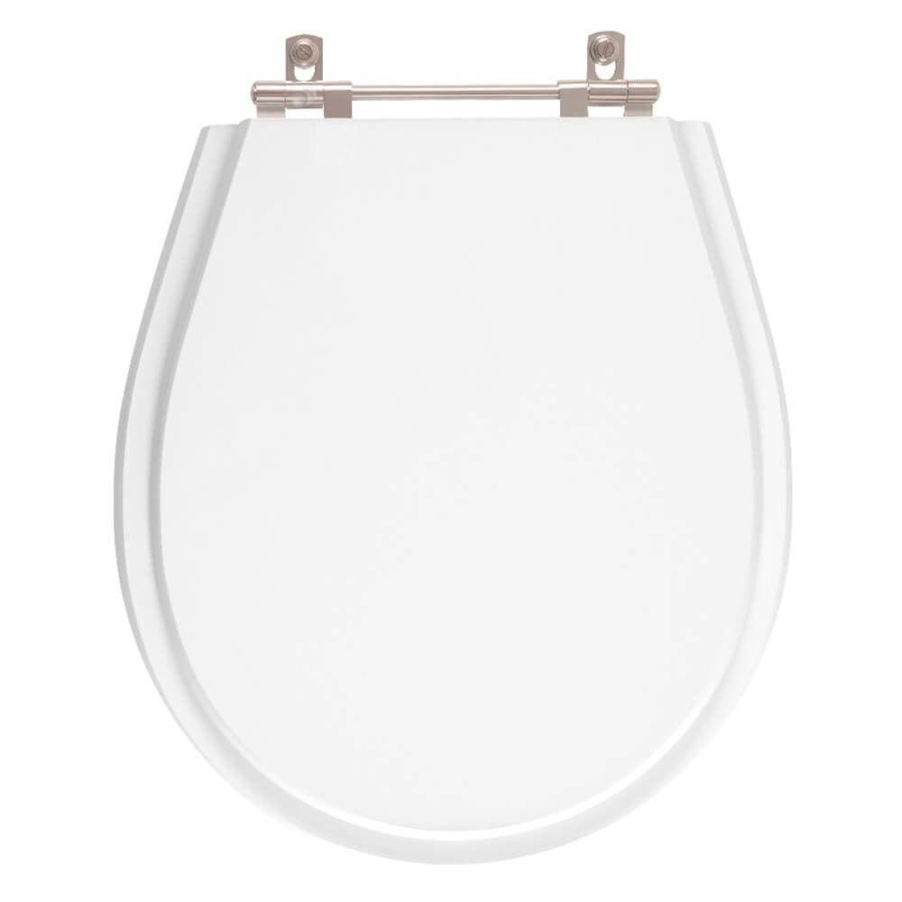 Assento Sanitario Aries Branco para bacia Eternit 6lpf