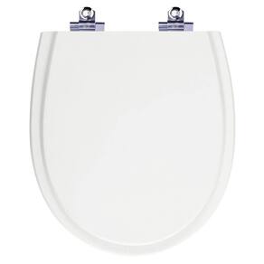 Assento Sanitário Laqueado Soft Close Polo Branco para vaso Hervy