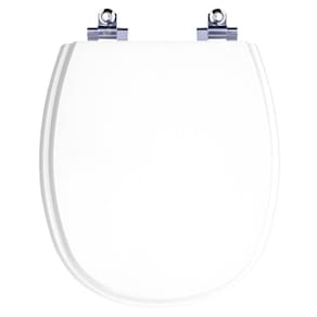 Assento Sanitário Laqueado Soft Close Fast Branco para vaso Deca