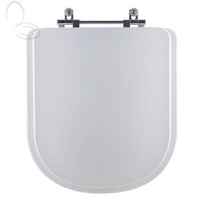 Assento Sanitário Tampa de Vaso Branco MDF Laqueado Loren luna para bacia Lorenzetti