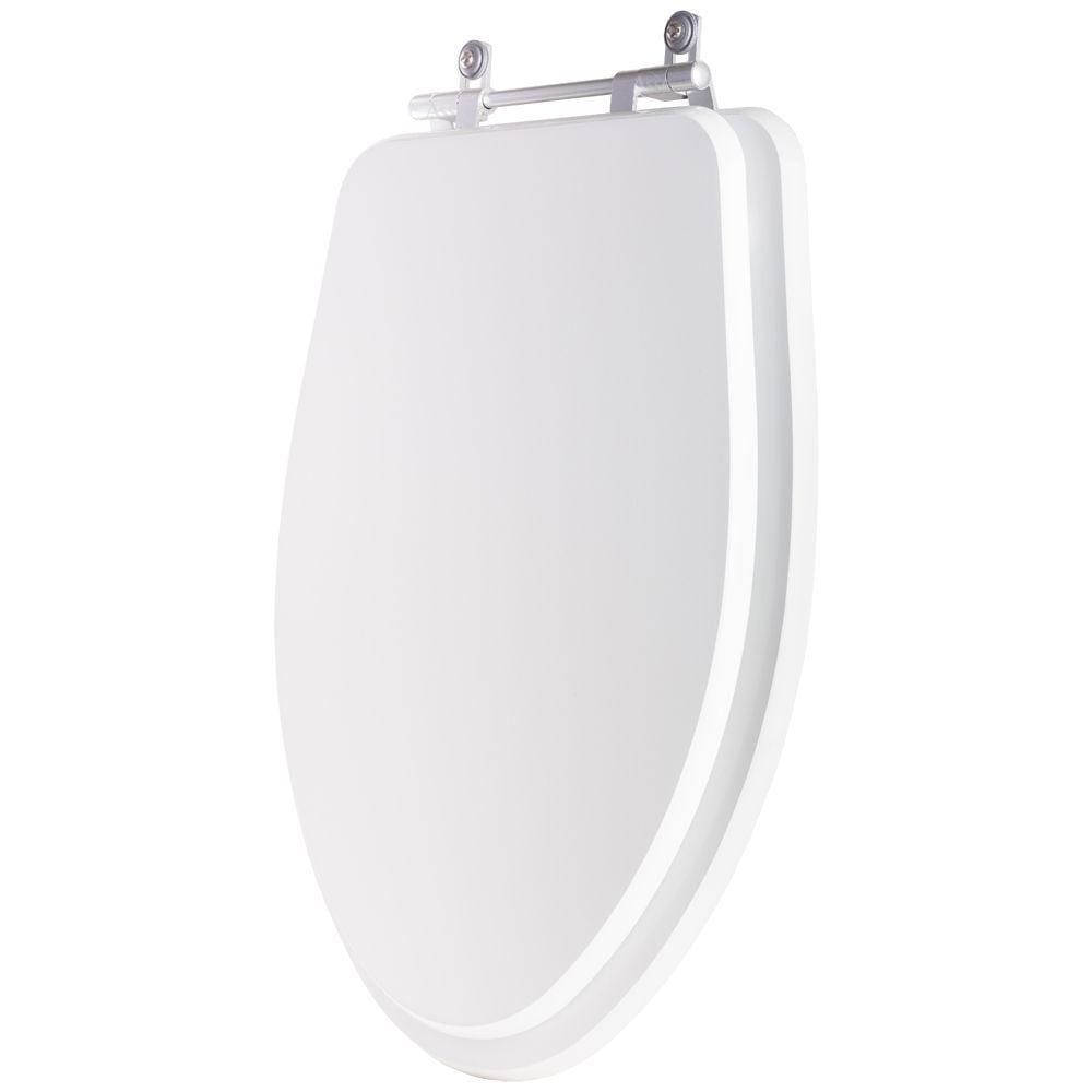 Assento Sanitario Poliester Alpinia Branco para vaso Fiori