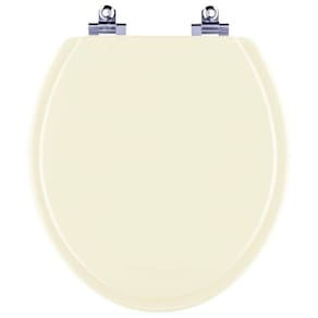 Assento Sanitário Laqueado Soft Close Izy Creme para vaso Deca