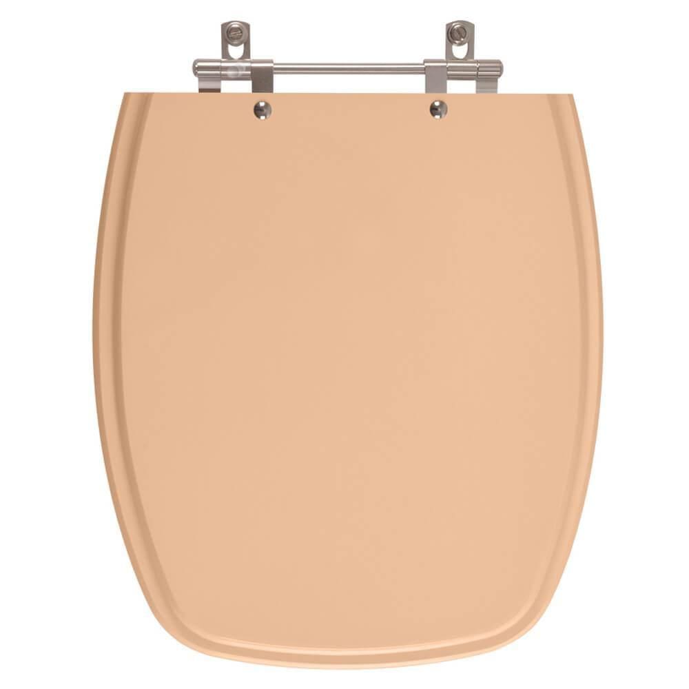 Assento Sanitário Stylus Pêssego 73 para vaso Celite