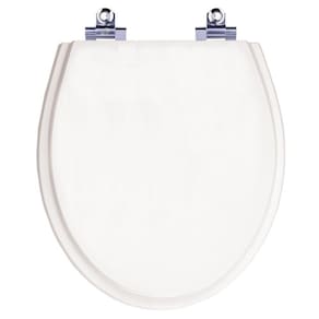 Assento Sanitário Laqueado Soft Close Ritz Branco para vaso Deca