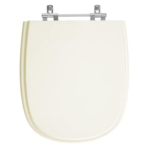 Assento Sanitário Dona Beja Marfim (Bege Claro) para vaso Santa Clara