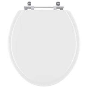 Assento Sanitario Poliester Convencional Oval Branco para vaso Celite