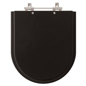 Assento Sanitario Poliester Smart Preto para vaso Celite