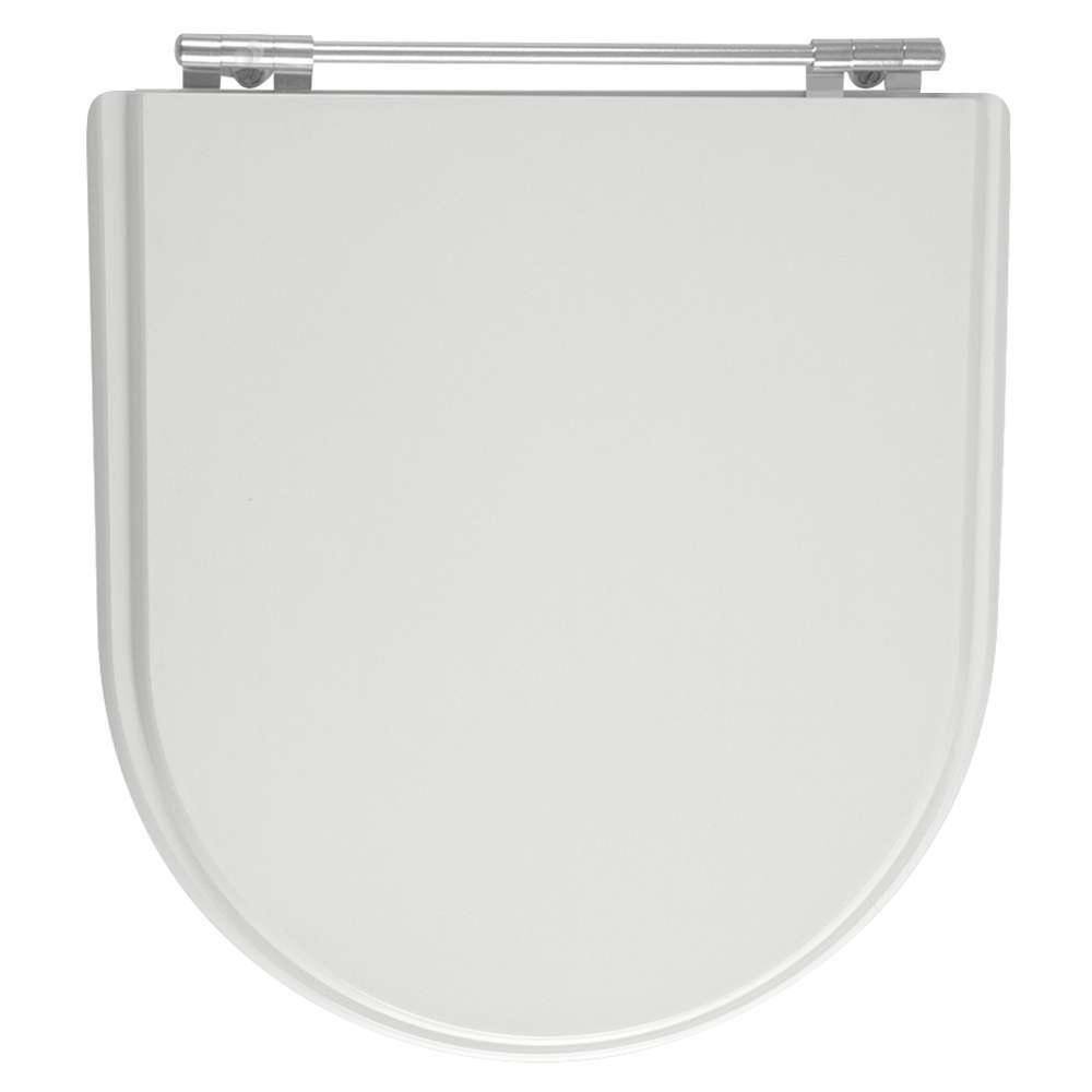 Assento Sanitário Poliester Calypso Cinza Platina para vaso Incepa