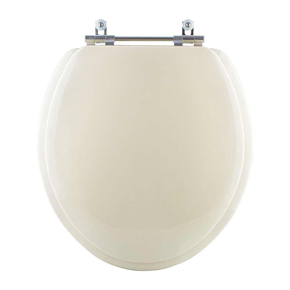 Assento Sanitário Almofadado Flamingo Bege Claro para vaso Incepa