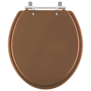 Assento Sanitário Contemporary Ocre (Marrom) para vaso Hervy