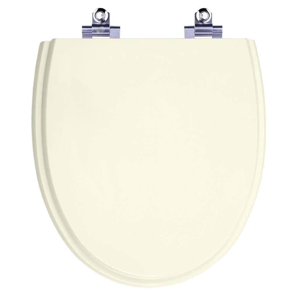 Assento Sanitário Laqueado Soft Close Eros Biscuit (bege claro) para vaso Incepa