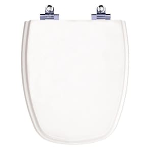 Assento Sanitário Laqueado Soft Close Turim Branco para vaso Eternit