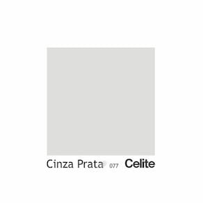 Assento Sanitario Poliester Smart Cinza Prata para vaso Celite