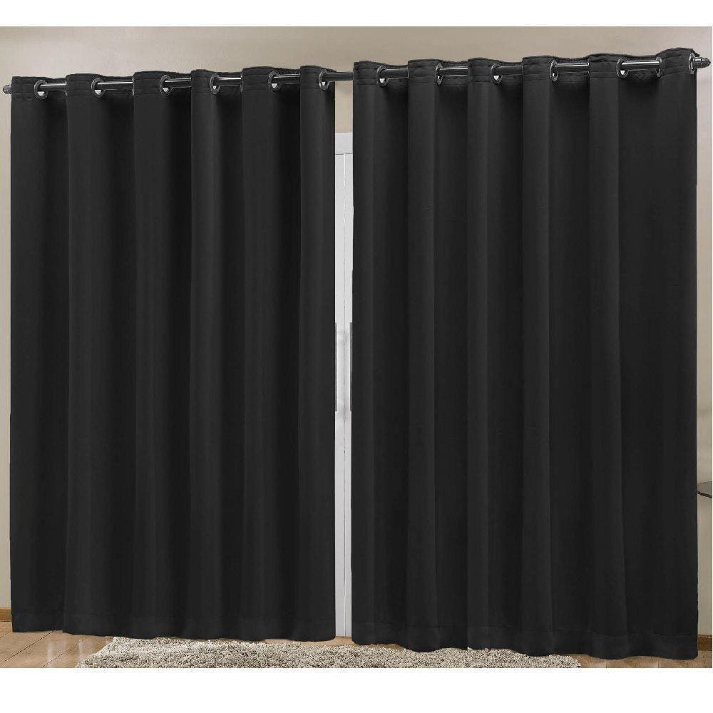 Cortina Blackout Prime 4,00X2,70 Corta Luz Sala Quarto Preto