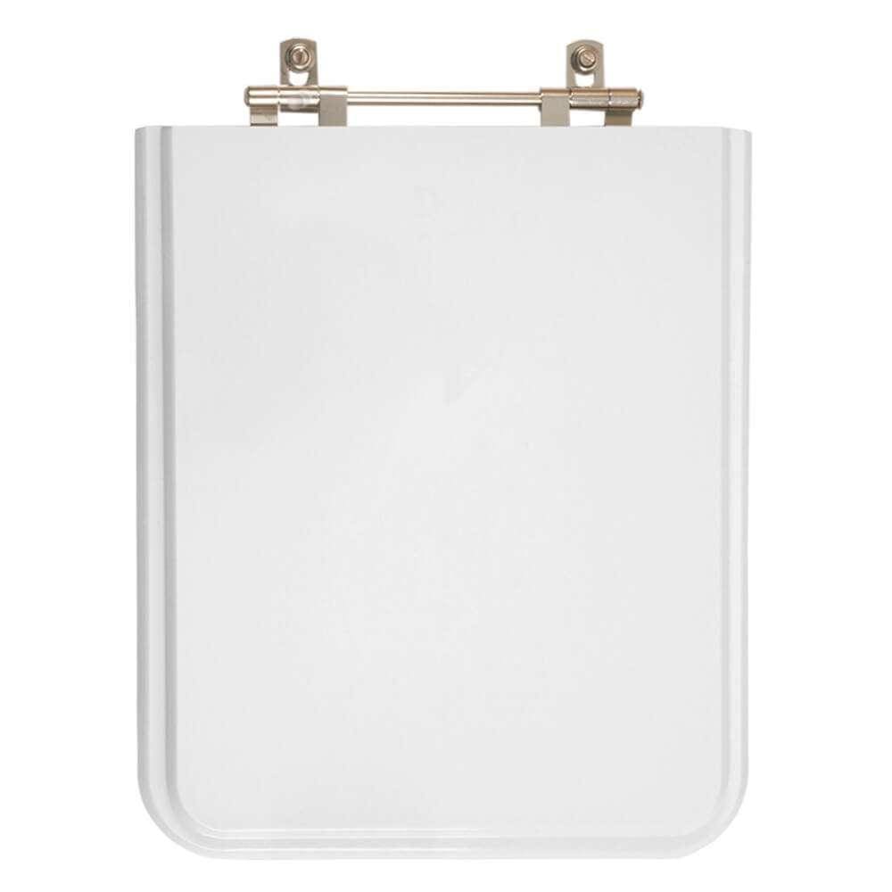 Tampa de vaso Poliester Square Branco para bacia Incepa