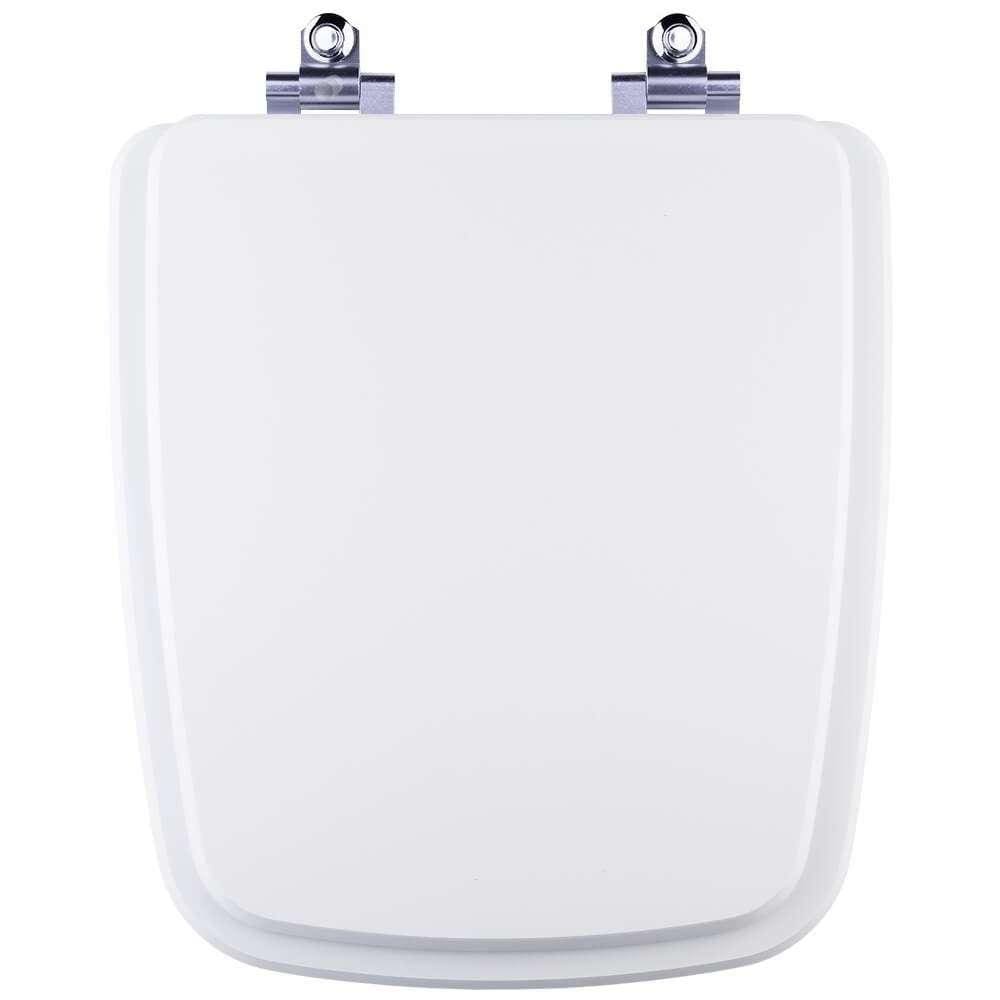 Tampa de Vaso Laqueado Soft Close Suite Branco para bacia Incepa