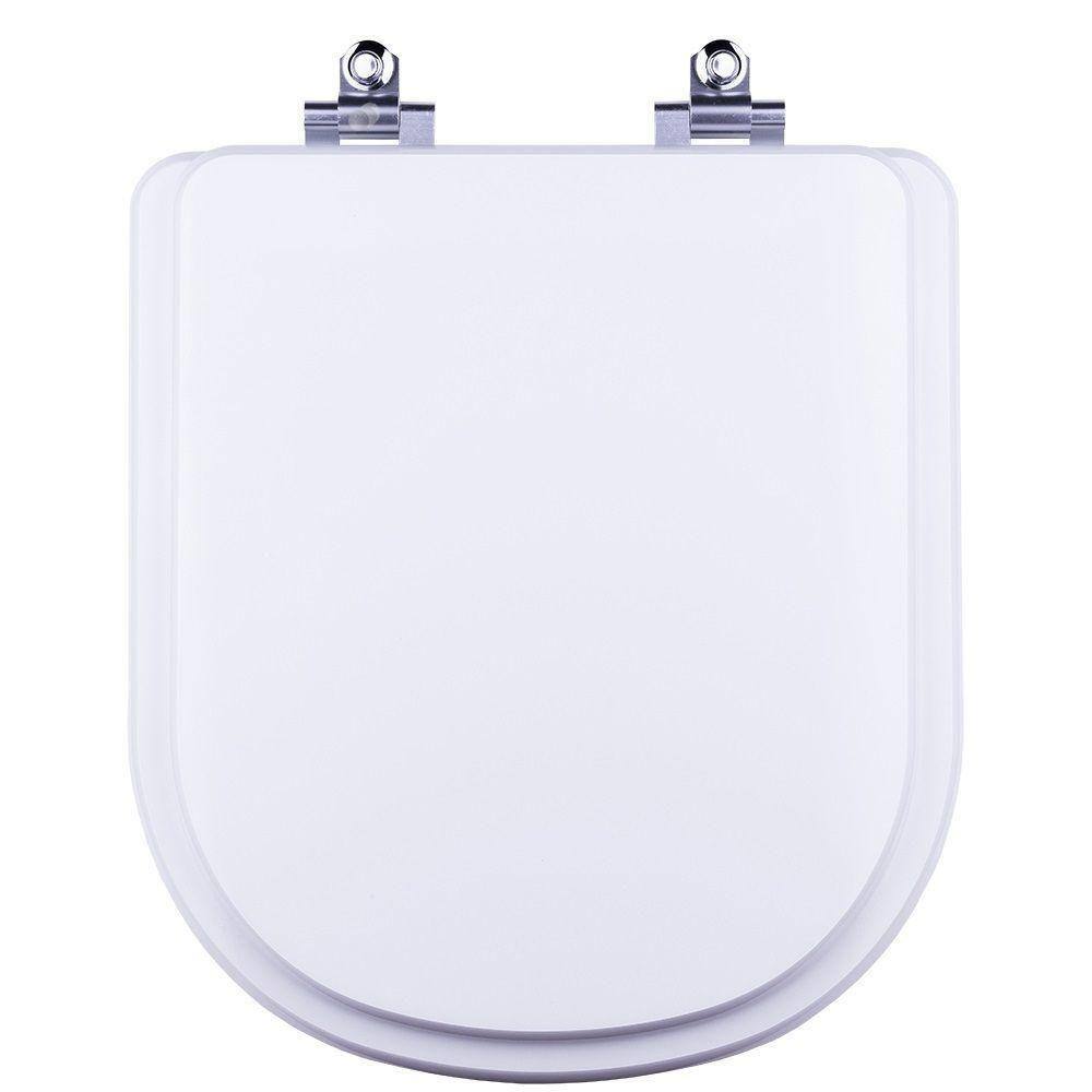Tampa de Vaso Sanitário com Amortecedor Flox Branco para bacia Fiori
