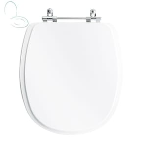Tampa Vaso Sanitário Madeira Laqueada Loren one Branco para bacia Lorenzetti