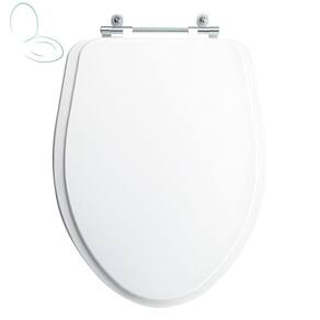 Tampa Vaso Sanitário Madeira Laqueada Alpinia Branco para bacia Fiori