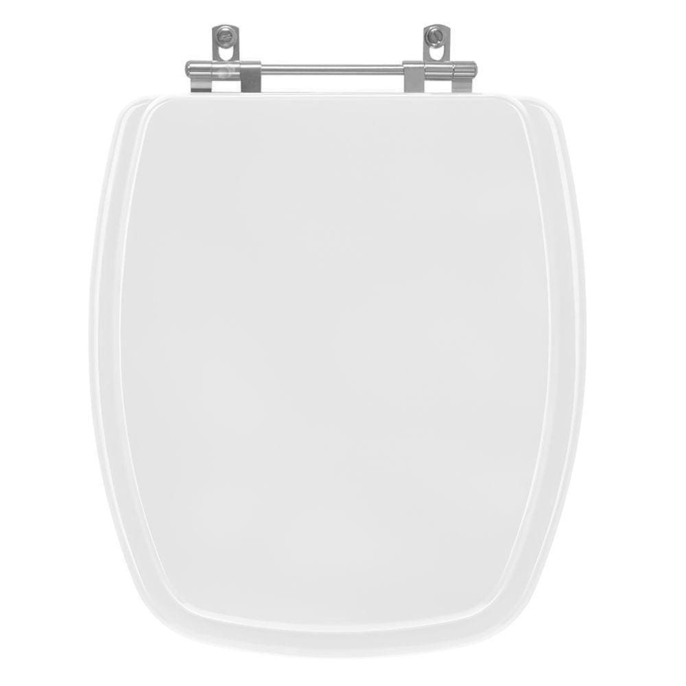 Tampa de Vaso Acrilico Primula Plus Branco para bacia Fiori 6lpf