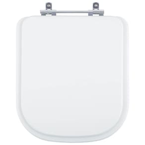 Tampa de Vaso em MDF Elite Branco para bacia Celite