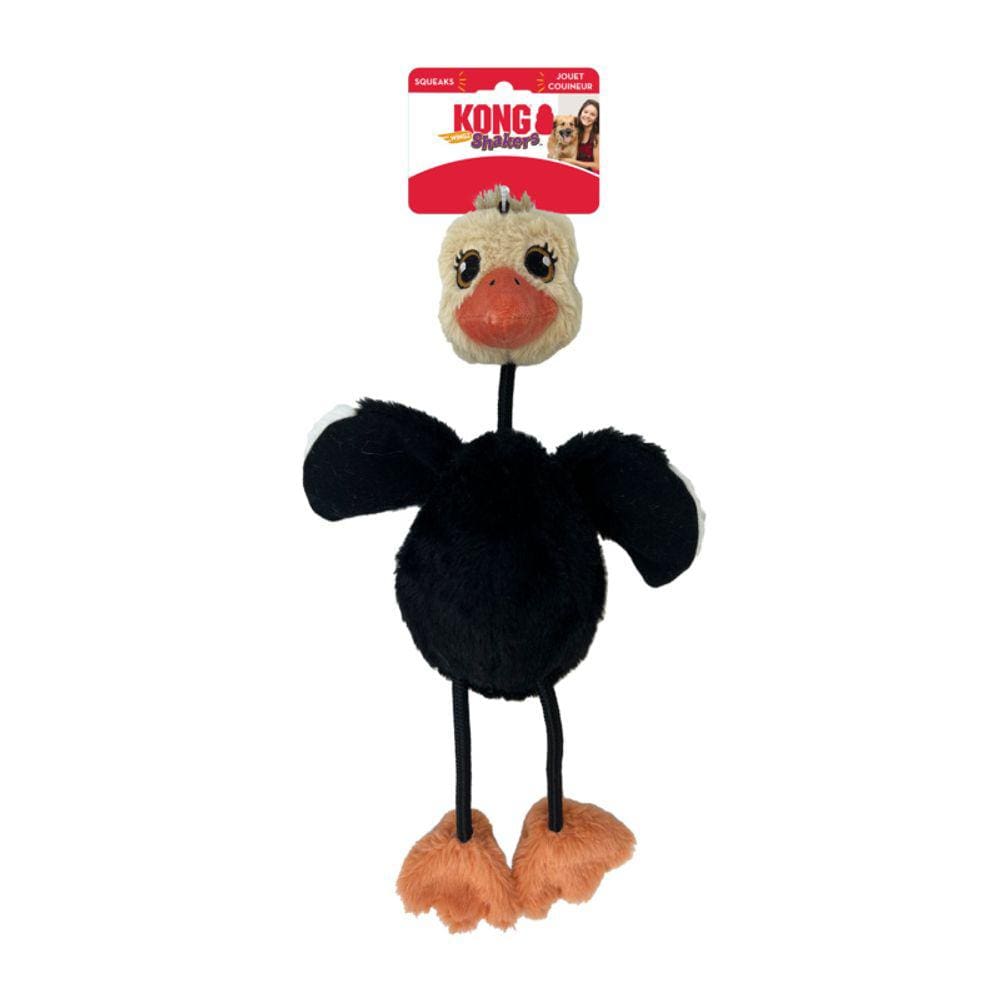 Brinquedo Pelúcia Kong Shakers Wingz Para Cães Md / Gd - Preto
