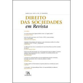 Direito das sociedades em revista - março 2021, ano XIII