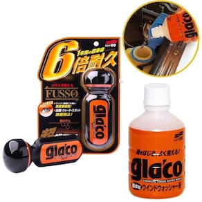 Cristalizador de Vidros Soft 99 Ultra Glaco Fusso + Aditivo Glaco Washer