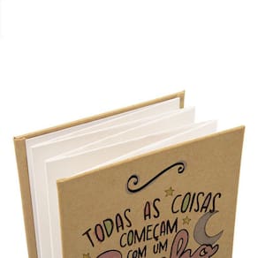 Album Sanfonado Branco 10X10 12 Folhas- Ical 610