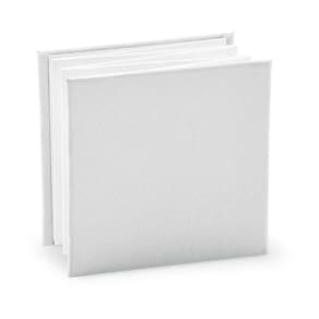 Album Sanfonado Branco 10X10 12 Folhas- Ical 796