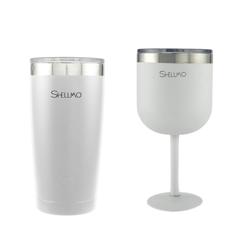 Kit Copo 600ML + Taça 530ML