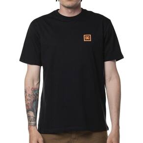 Camiseta DC Shoes Mini Square Stripe SM24 Masculina Preto