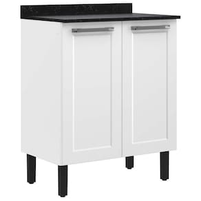 Balcão Florença 70cm 2 Portas Itatiaia Cor Branco