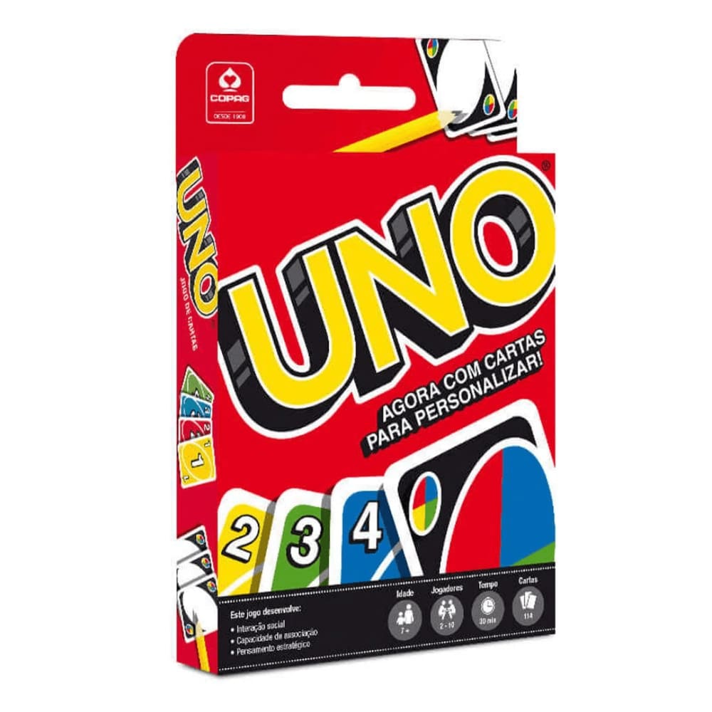 Jogo de Cartas UNO - All WilJogo de Cartas UNO - All Wild