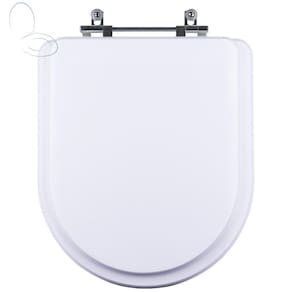 Assento Sanitário Tampa de Vaso Branco Resina Poliester Level para bacia Deca