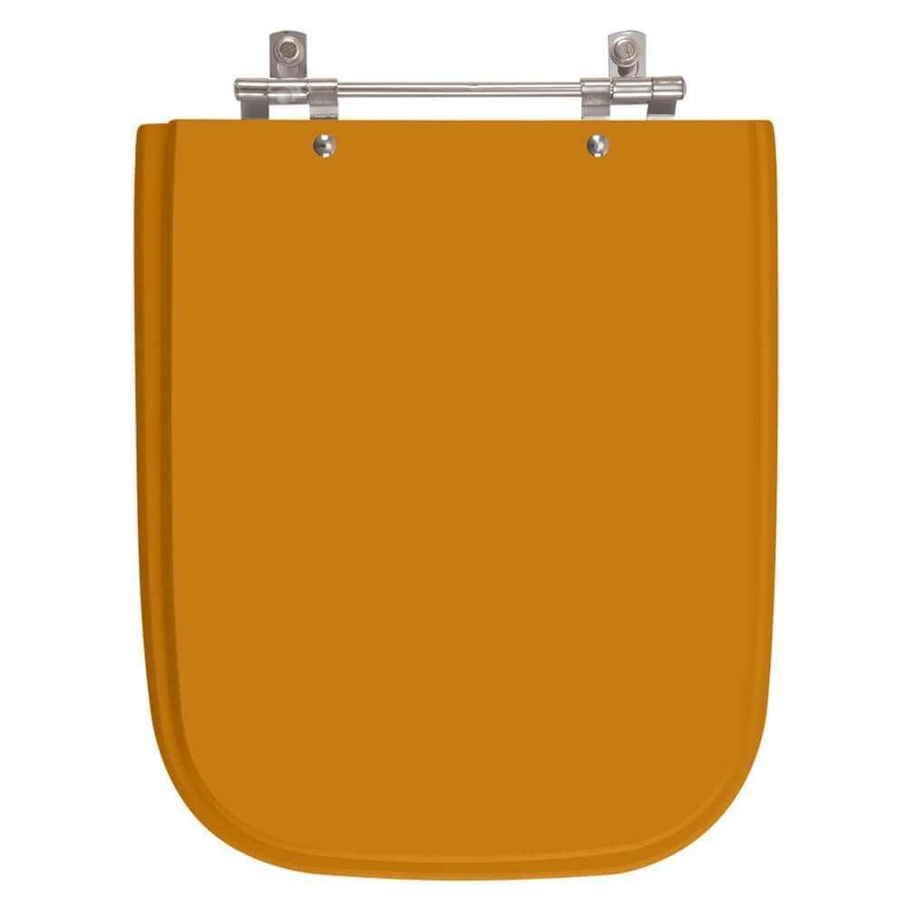 Assento Sanitário Tivoli Laranja para vaso Ideal Standard