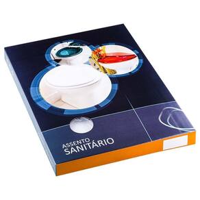 Assento Sanitário Dona Beja Caramelo para vaso Santa Clara